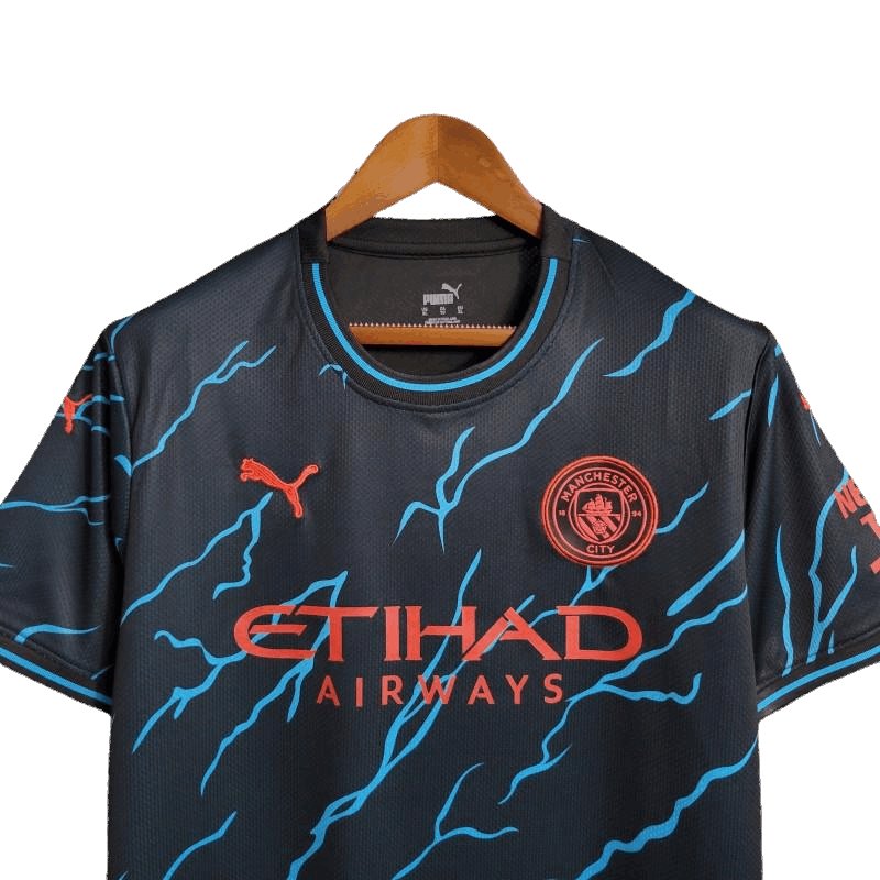 23-24 Sky Blues Drittes Trikot - Fan-Version