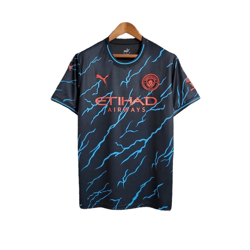 23-24 Sky Blues Drittes Trikot - Fan-Version