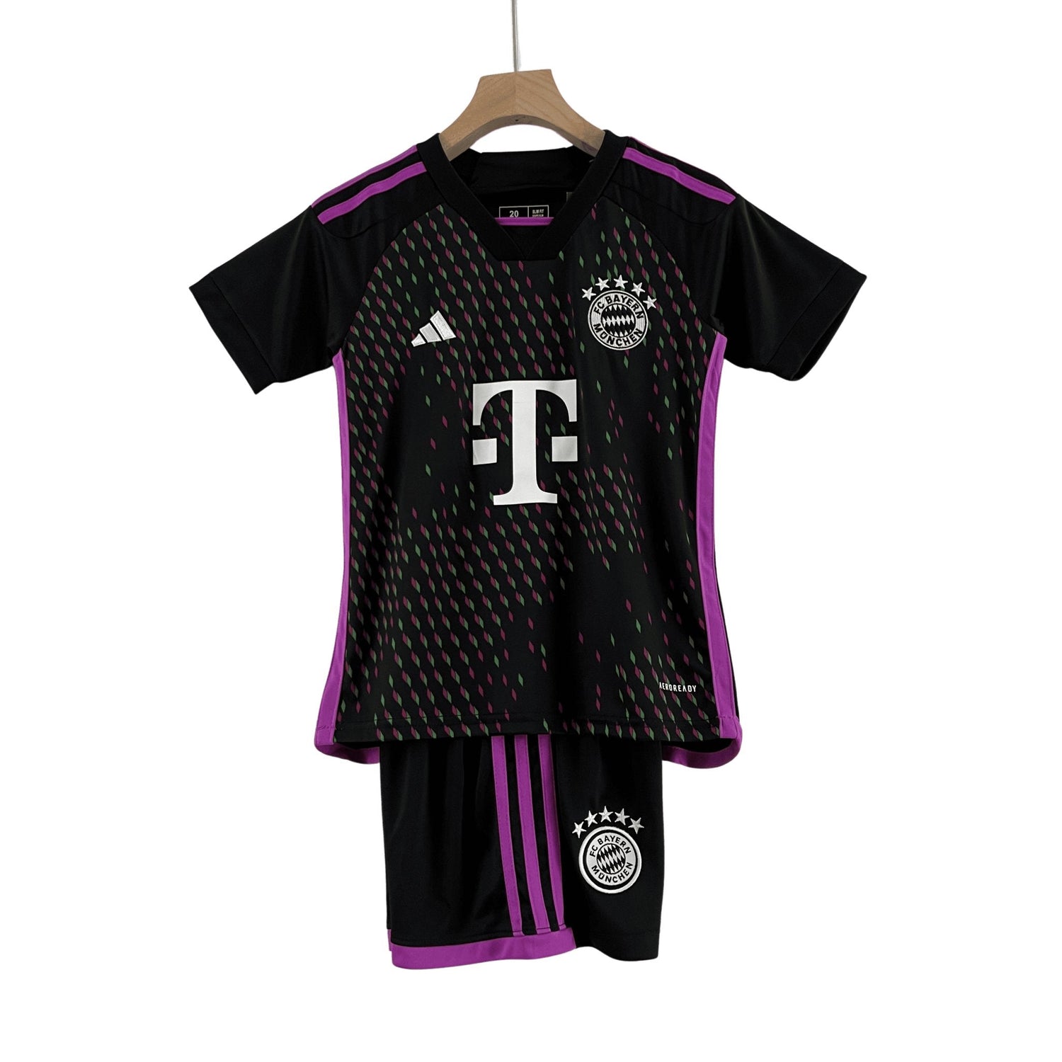 23/24 Bayern Munich Away kids kit