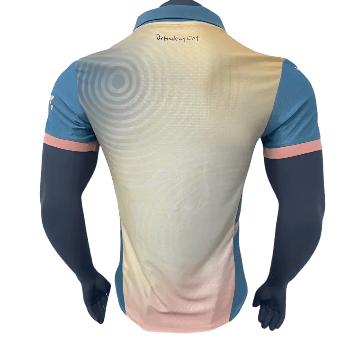 24/25 Manchester City Weiß-Rosa Spezialtrikot - Spielerversion