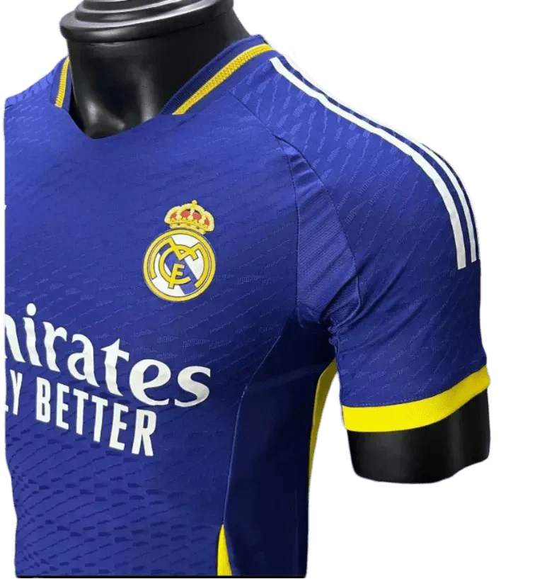 24/25 Blaues Spezialtrikot von Real Madrid – Spielerversion