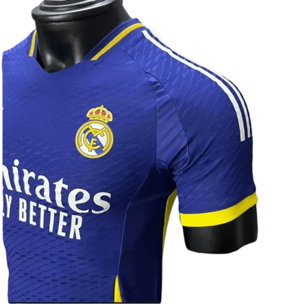 24/25 Blaues Spezialtrikot von Real Madrid – Spielerversion