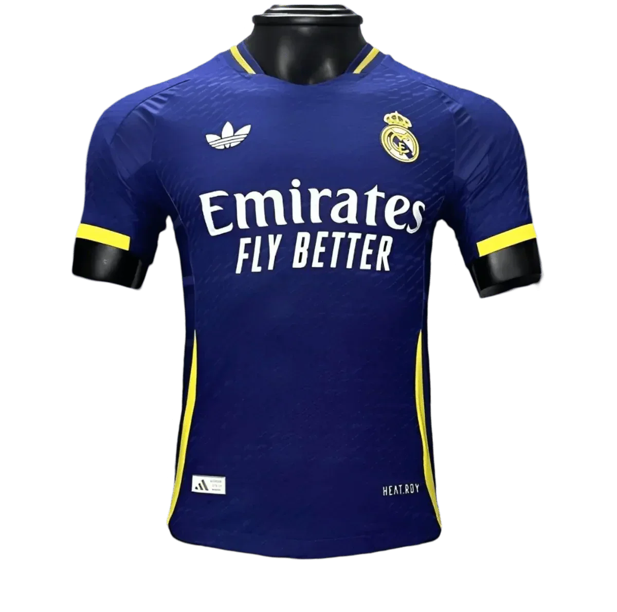 24/25 Blaues Spezialtrikot von Real Madrid – Spielerversion