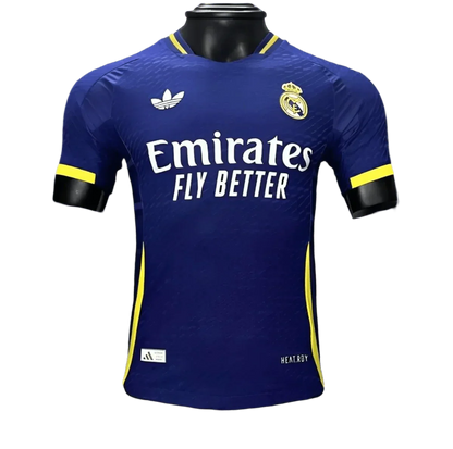 24/25 Blaues Spezialtrikot von Real Madrid – Spielerversion