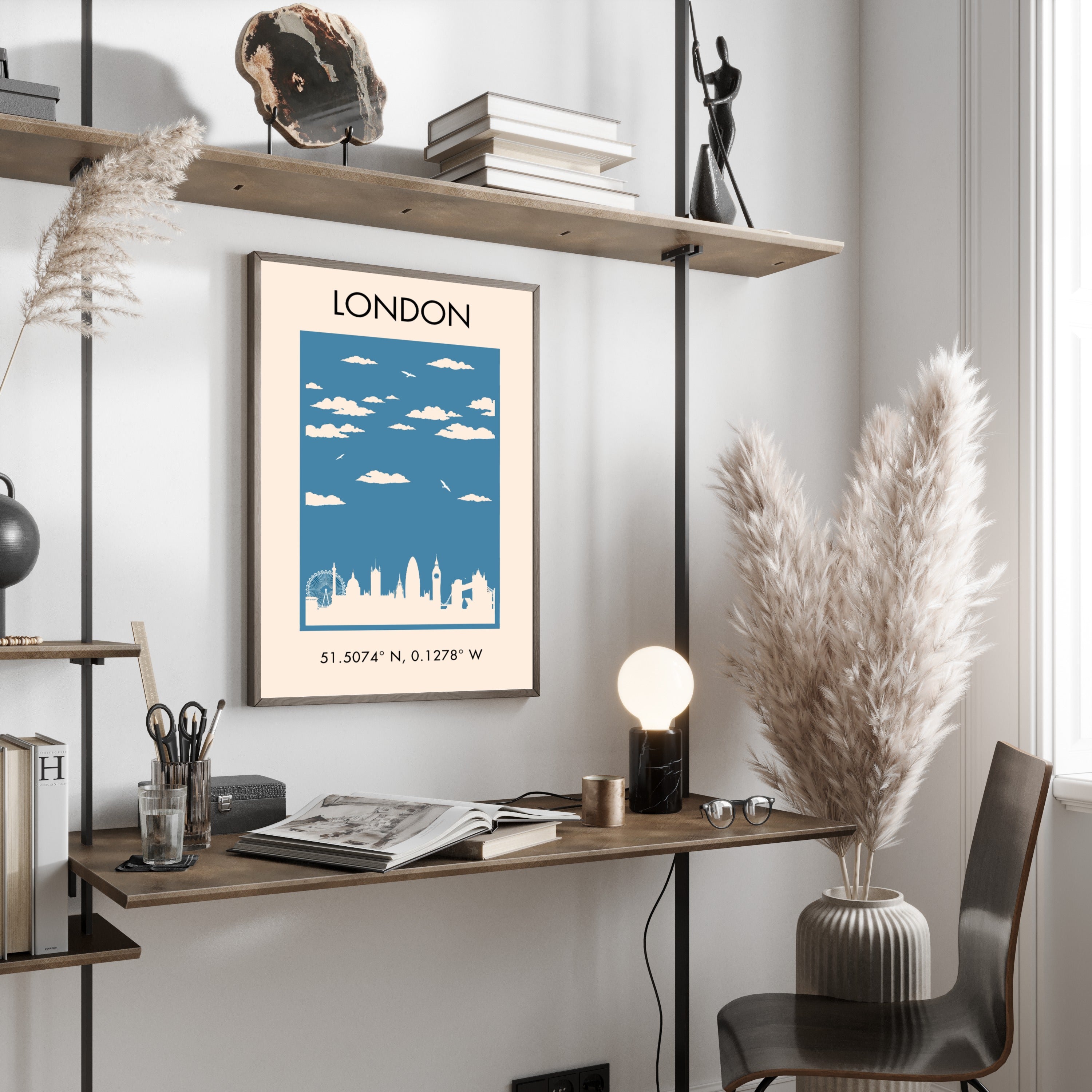 Vintage london print Poster