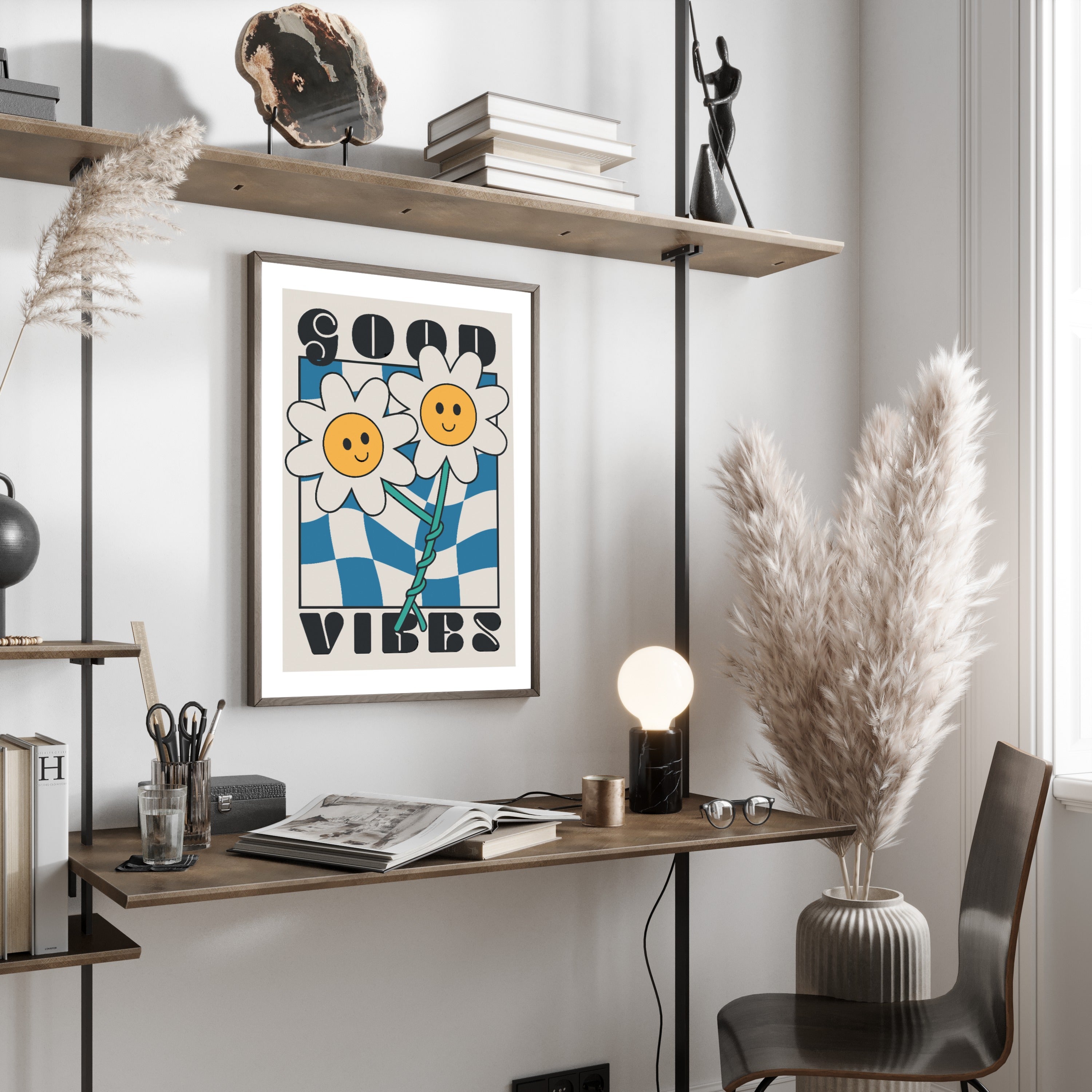 Good Vibes Smileys Poster