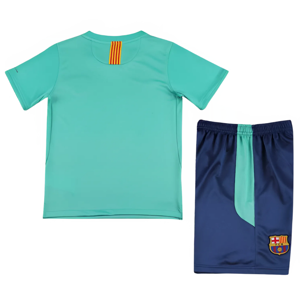 (KIDS) RETRO BARCELONA HOME SHIRT & SHORTS 2010/11