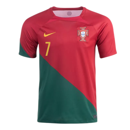 RONALDO 7 Portugal Home Jersey Shirt World Cup 2022