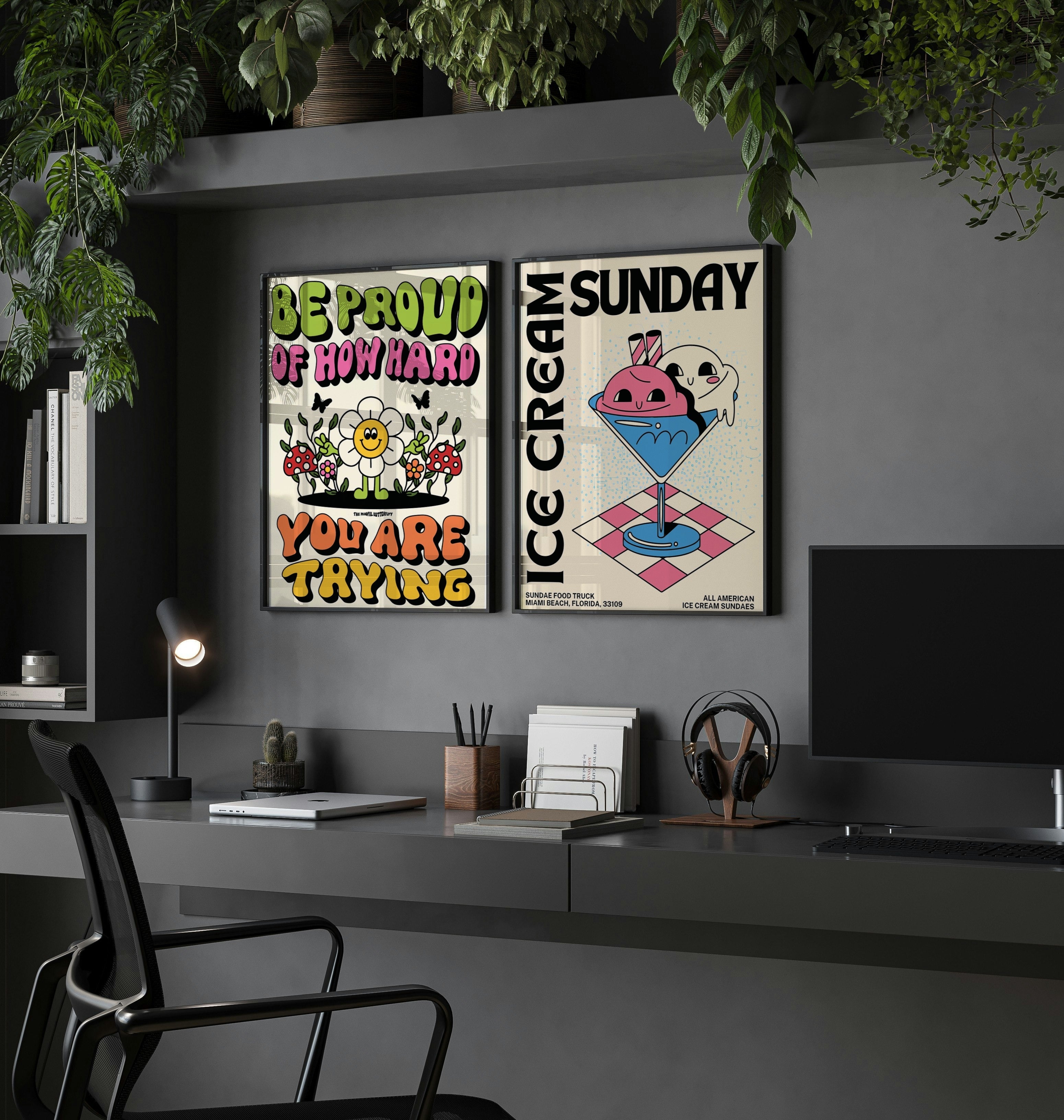 Be proud Print Poster