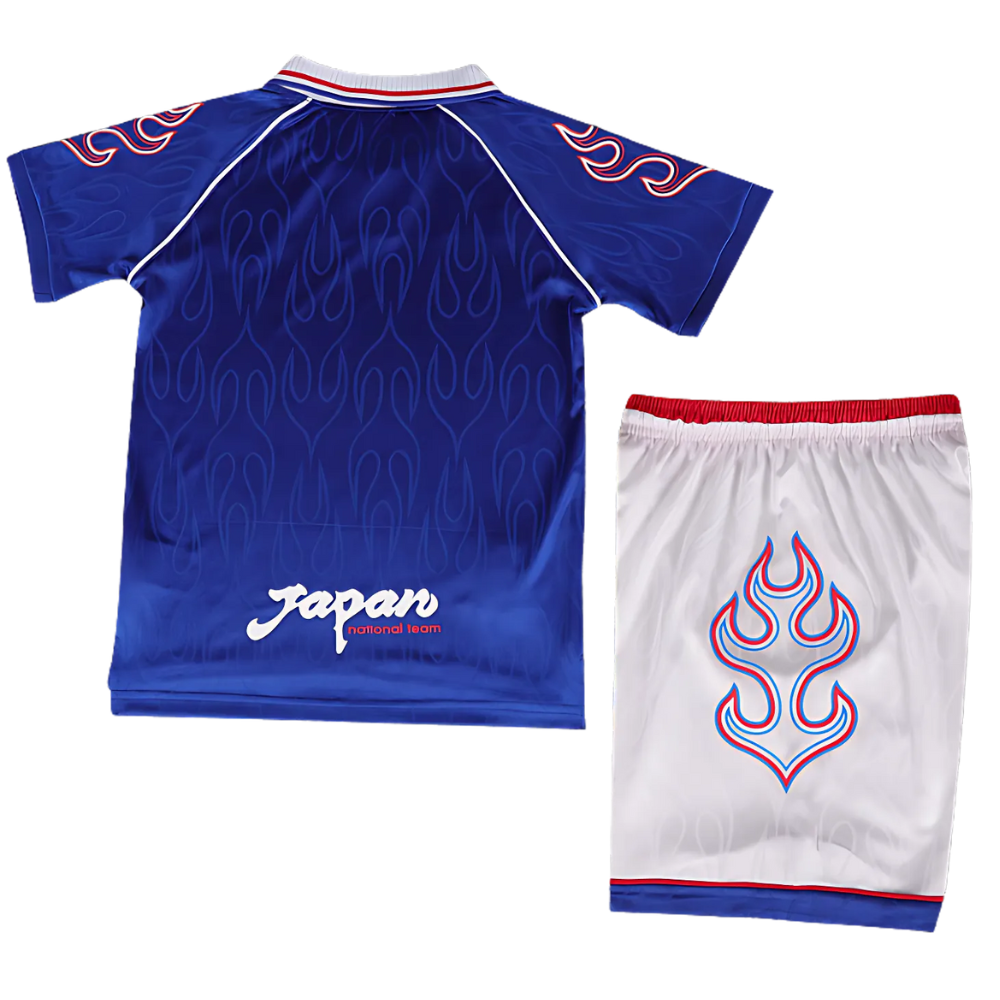(KIDS) RETRO JAPAN AWAY SHIRT & SHORTS 1998