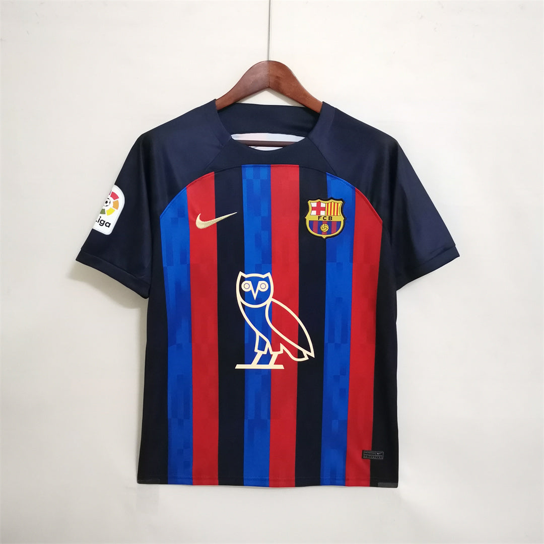 BARCELONA x DRAKE OVO Shirt 2022/23 gelimiteerde editie 