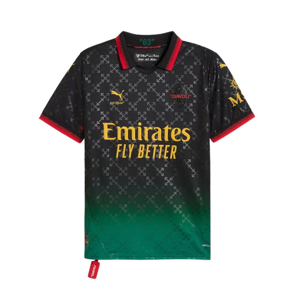(KIDS) AC MILAN "OFF" FASHION COLLAB  SPECIAL EDITION KIT 25/26