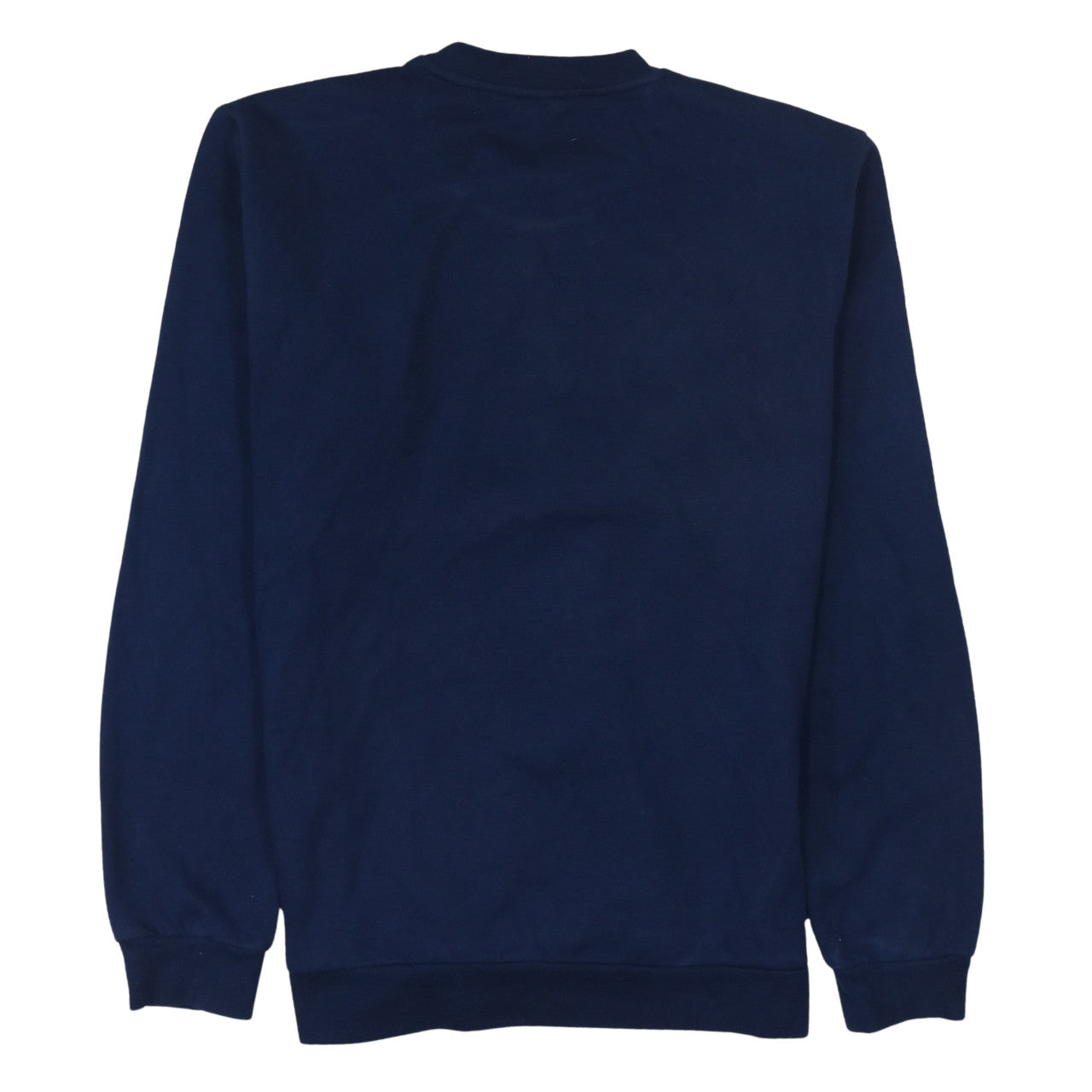 Adidas Navy Blue Sweatshirt Men's Small Embroidered Chest Logo Crewneck Pullover Top