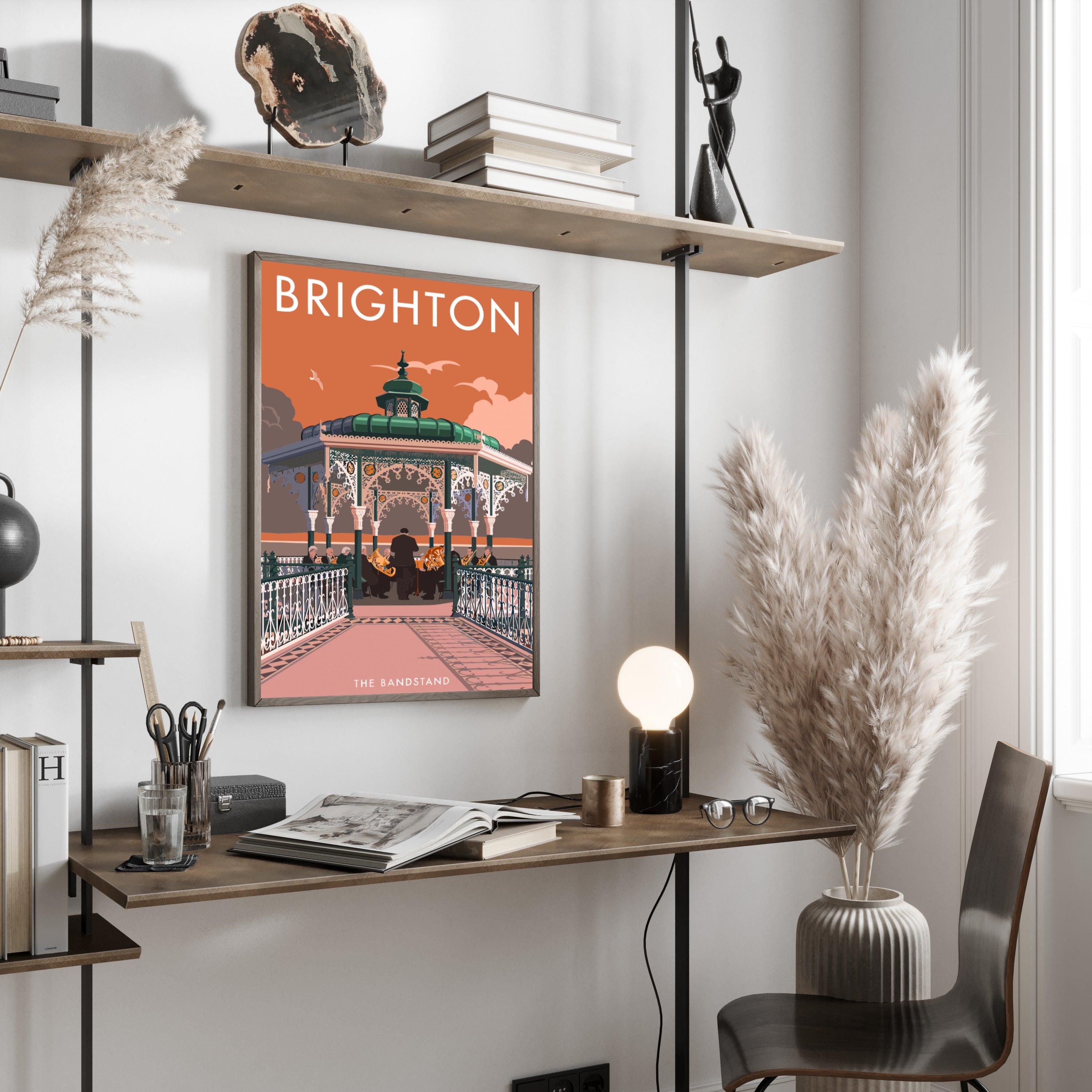 Brighton The Bandstand Poster
