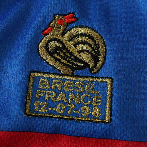 (KIDS) RETRO FRANCE HOME SHIRT & SHORTS 1998
