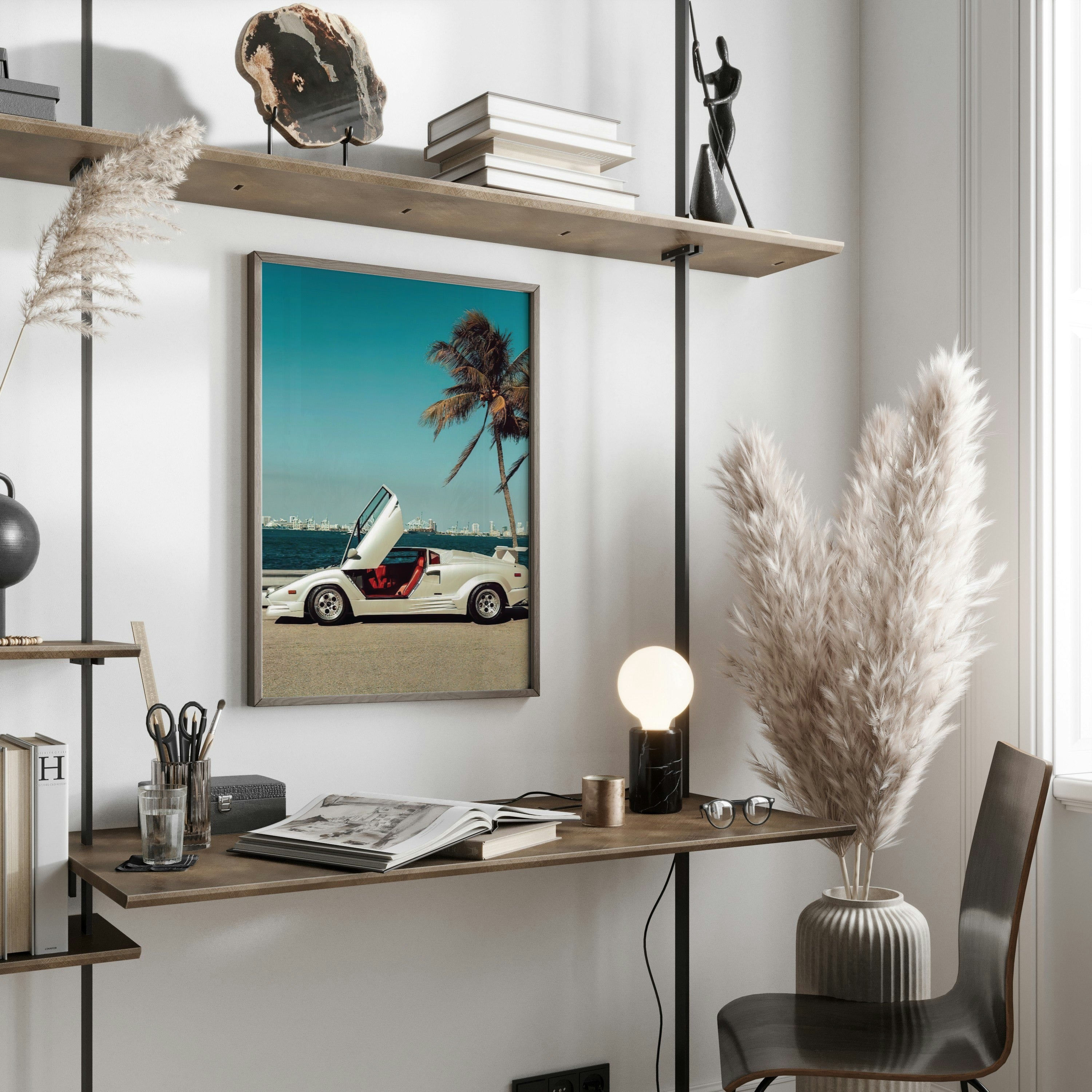 Supercar Racing Poster