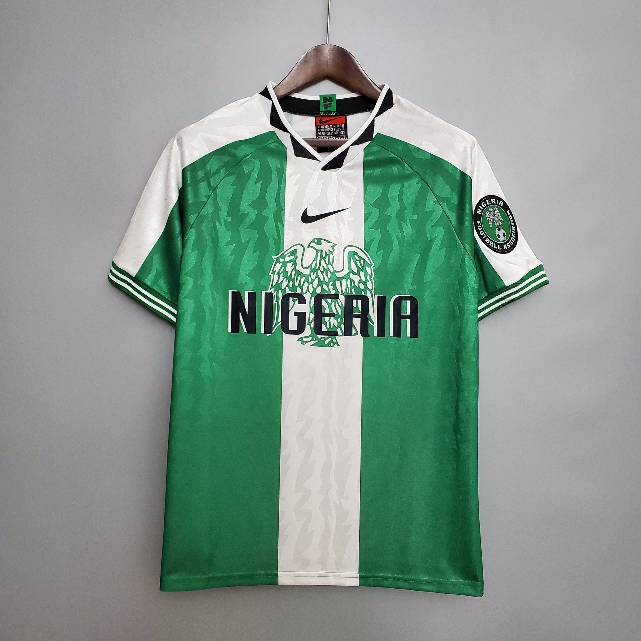 Kit retro para el hogar Nigeria 1996