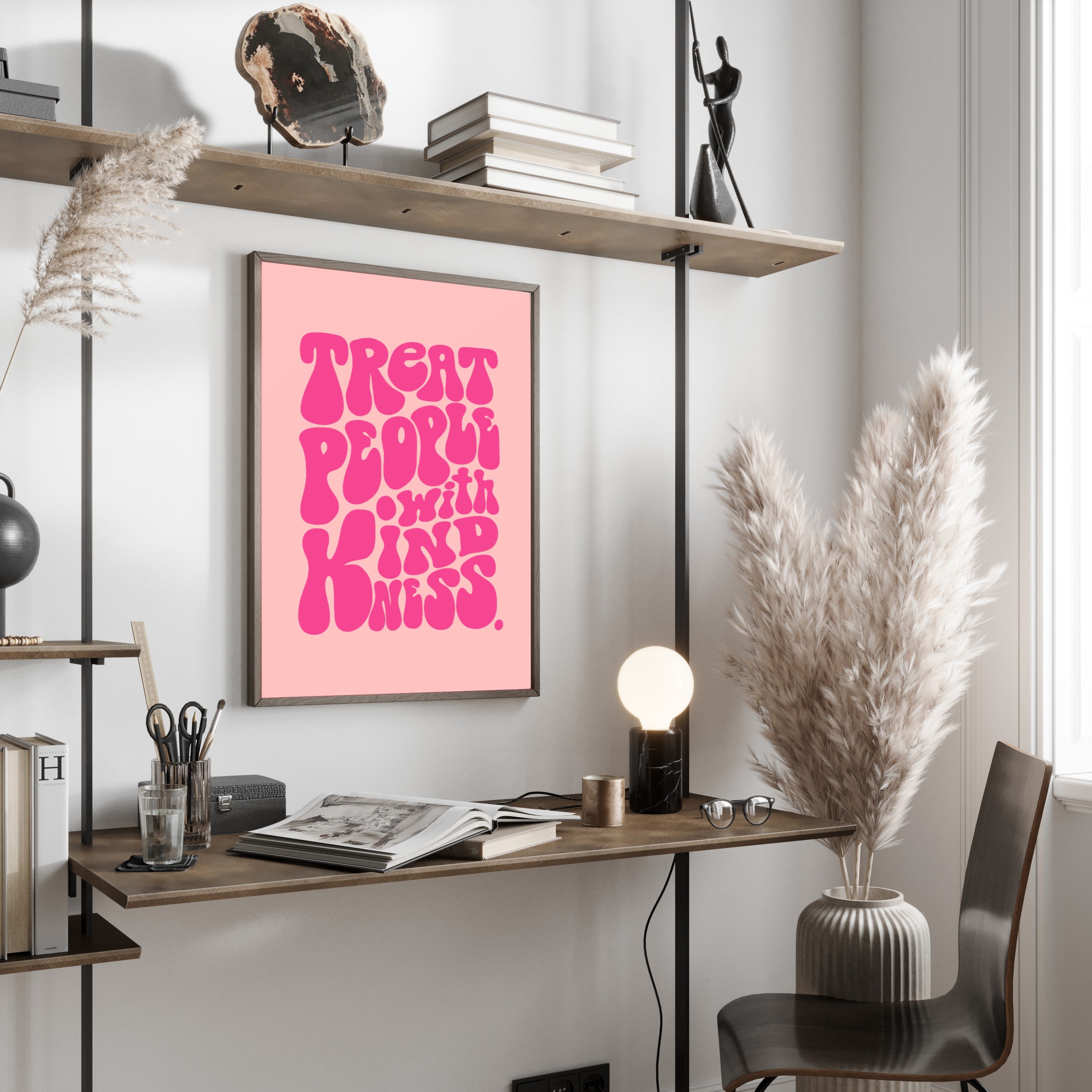 Treat people with kindness Poster