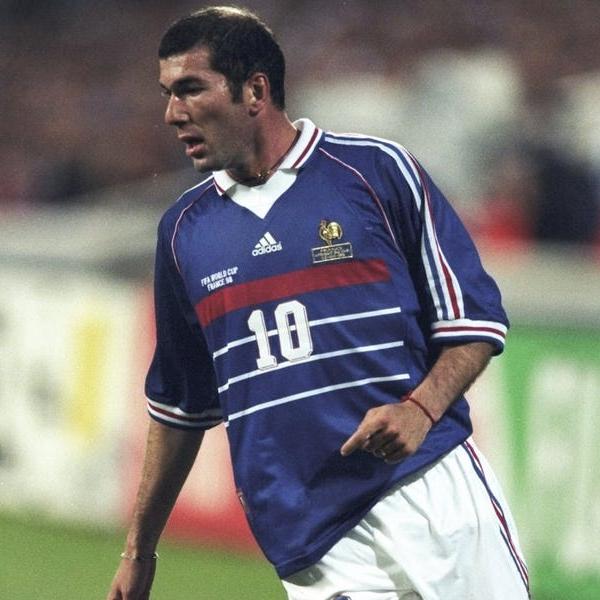 FRANKREICH 1998 HOME X ZIDANE