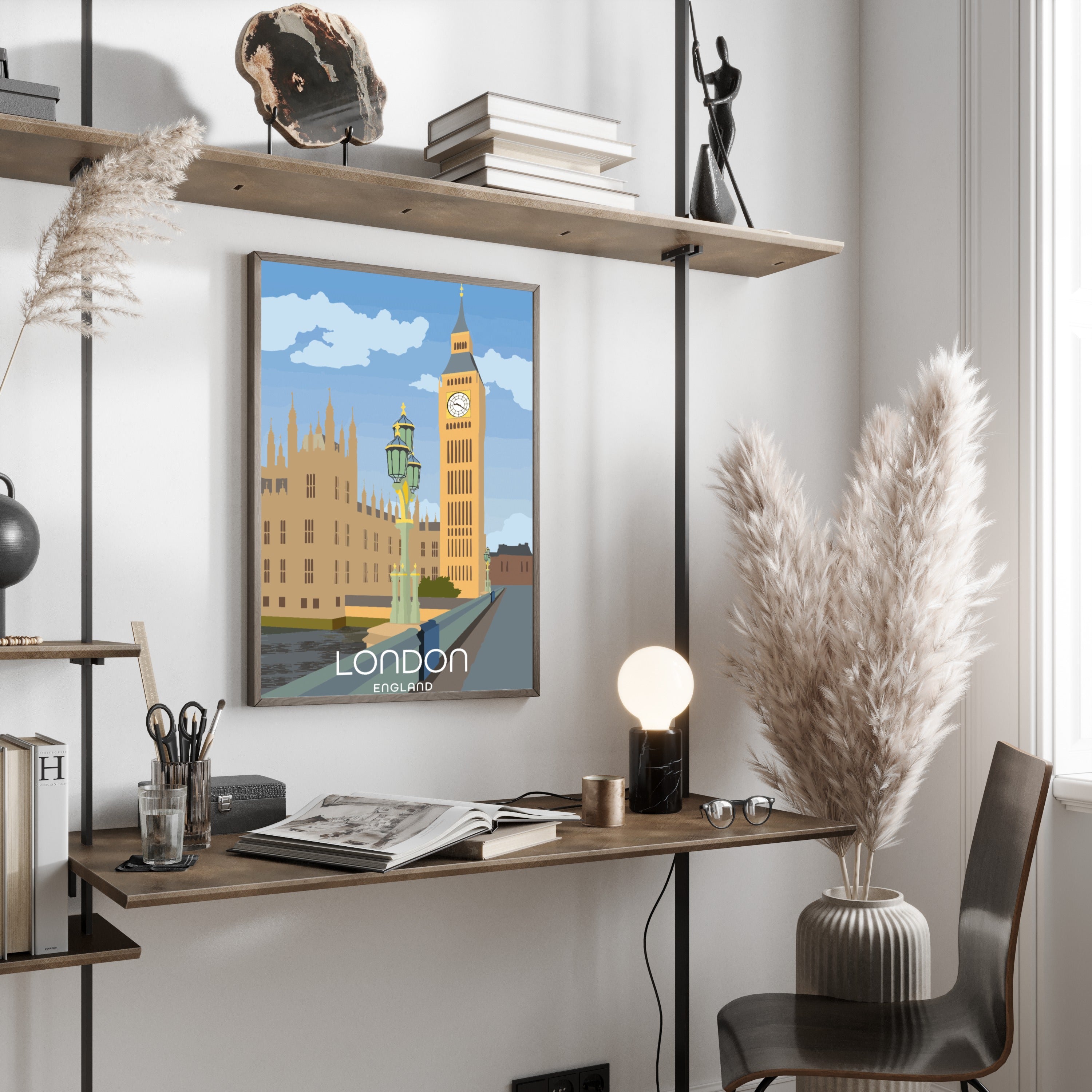 London travel poster