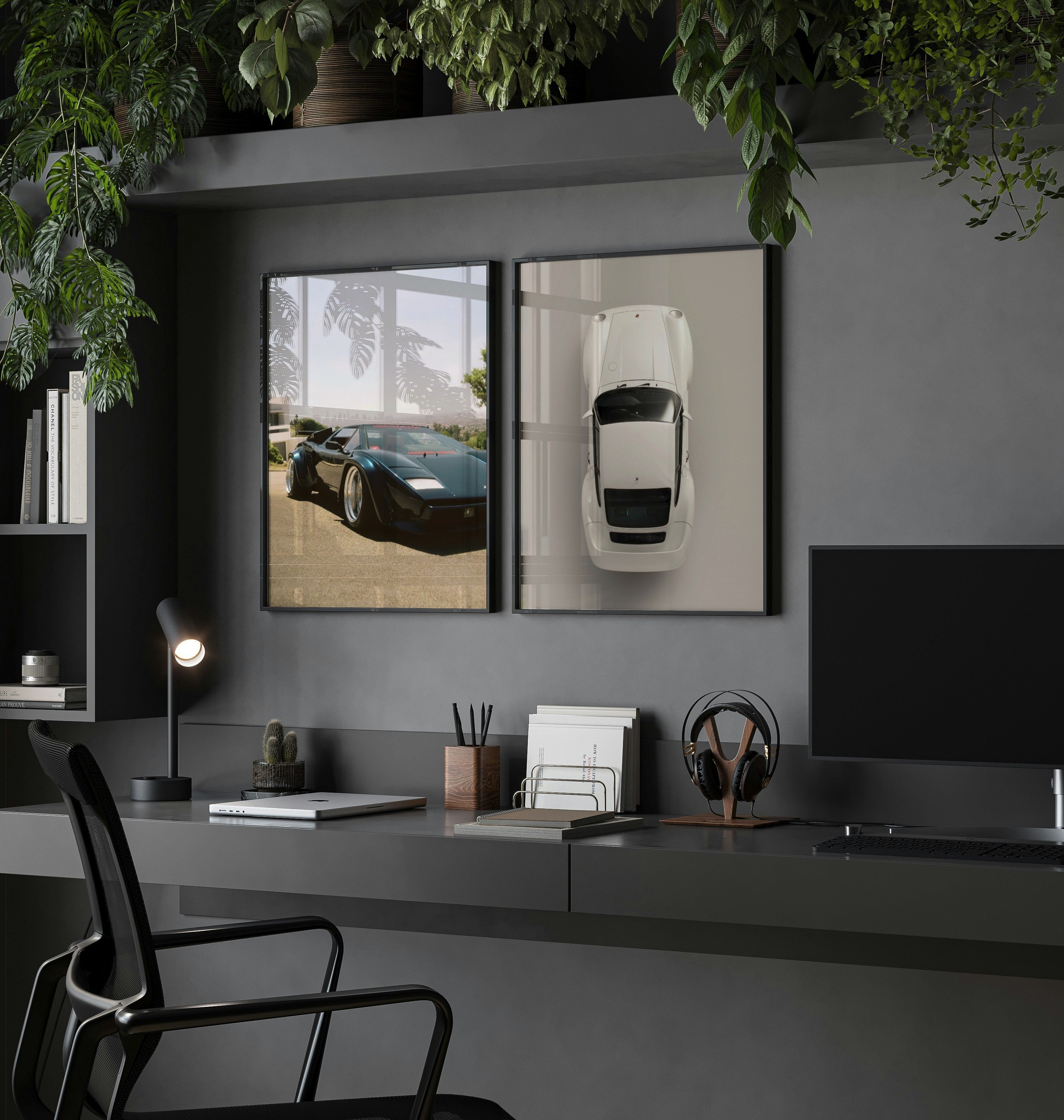 Lamborghini Countach Print Poster