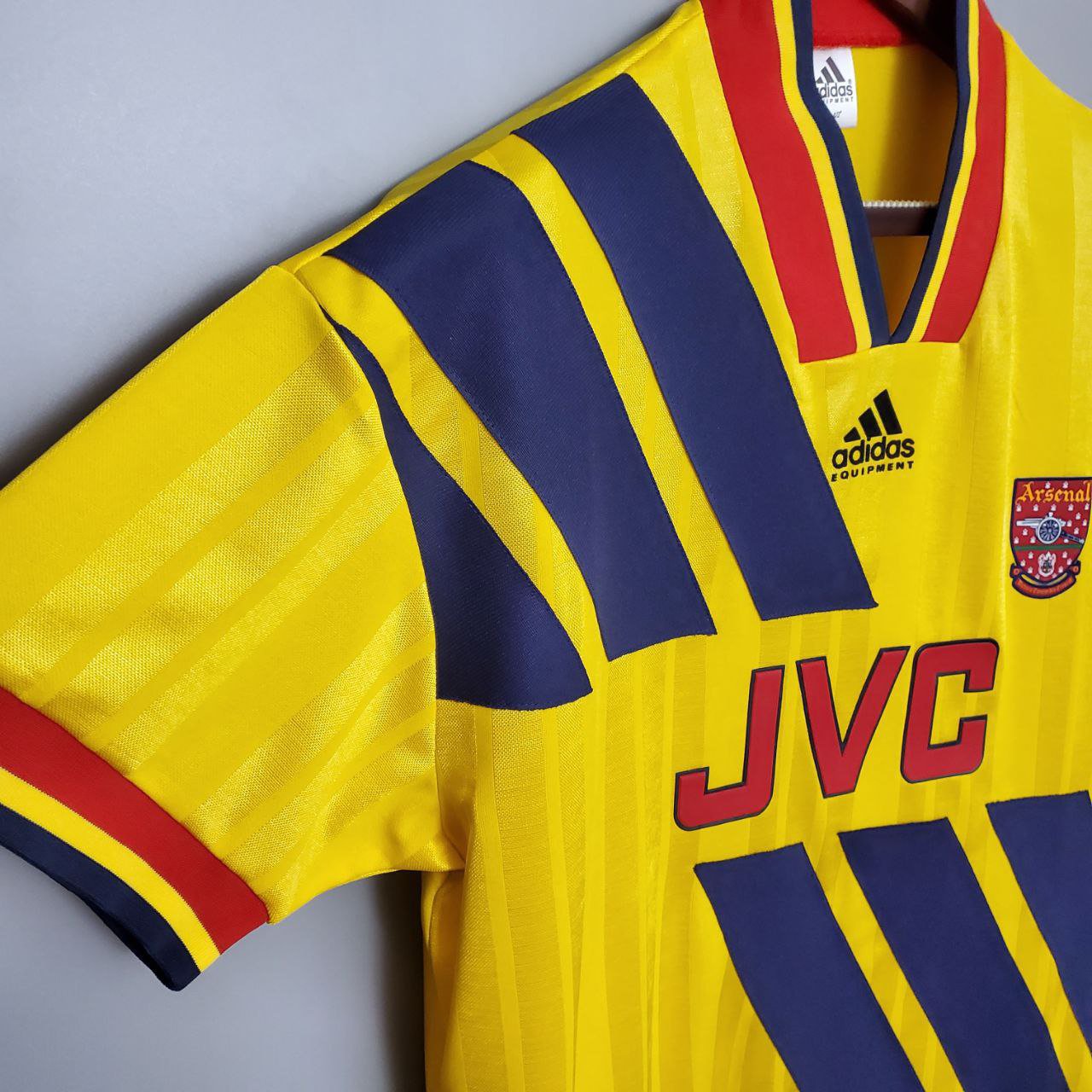 Arsenal 1993 94 Retro Jersey Uit Nieuw Voetbalshirt Arsenal Retro 93 94