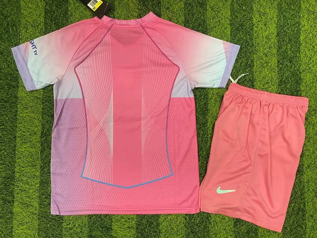 FC Barcelona roze kindershirt 2025–26