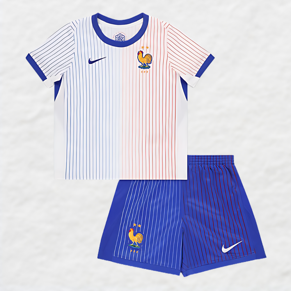 (KIDS) FRANCE EUROS 2024 AWAY SHIRT