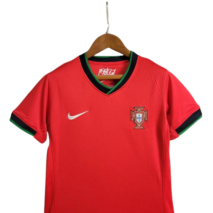 Portugal EM 2024 Heimtrikot für Frauen – Fan-Version