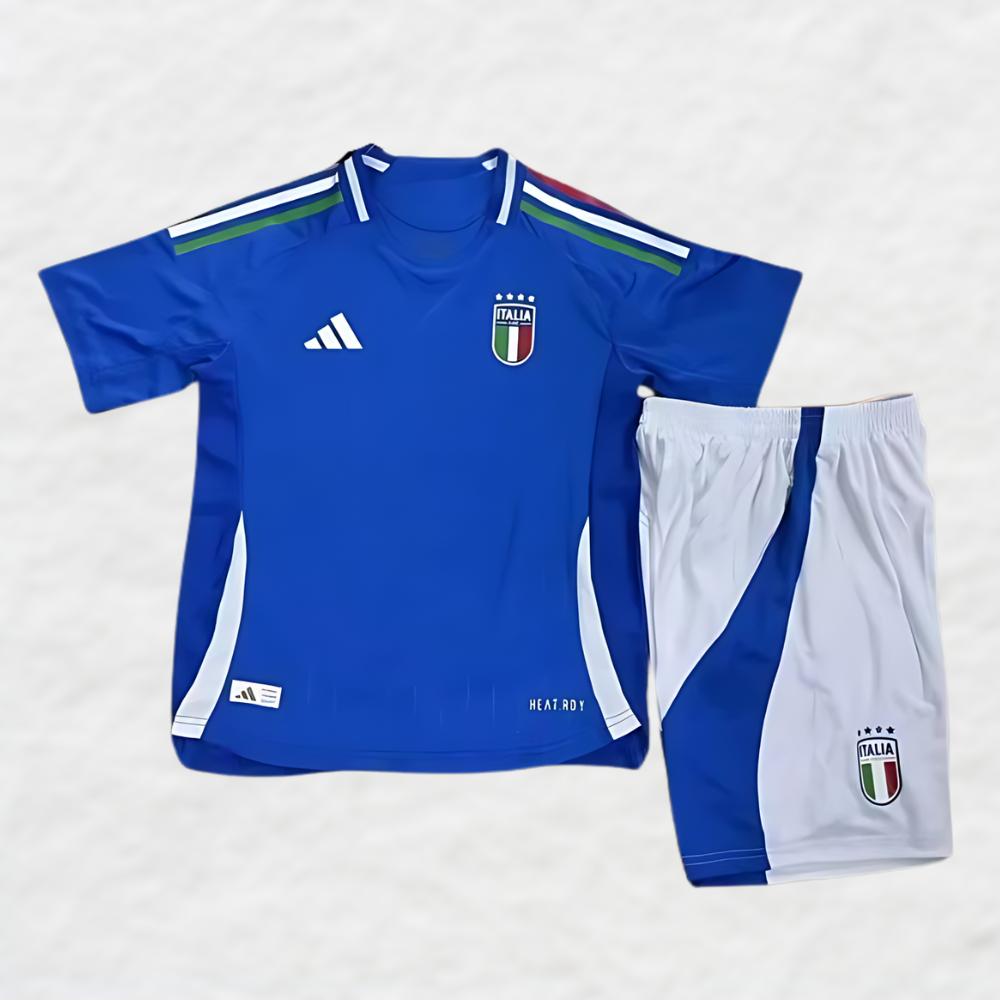 (KIDS) ITALIË EUROS 2024 THUISSHIRT