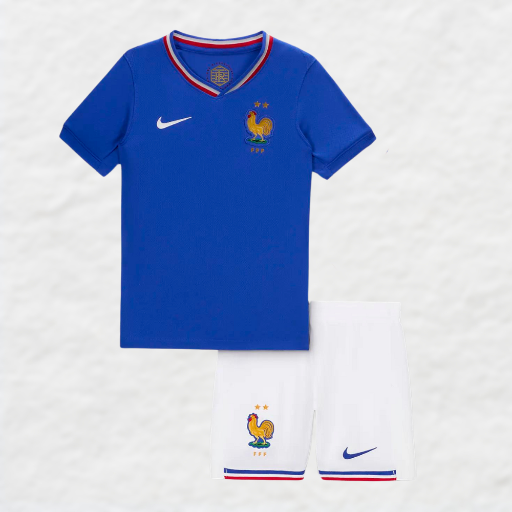 (KIDS) FRANKRIJK EUROS 2024 THUISSHIRT