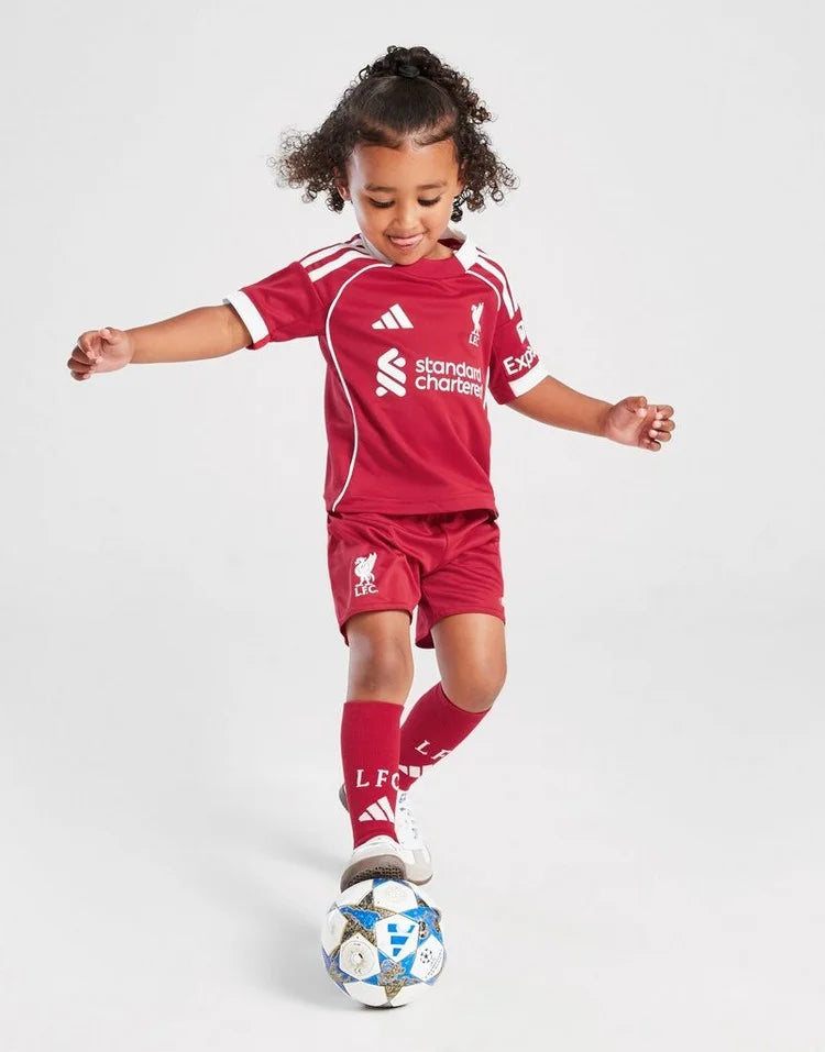 Detský futbalový dres Liverpoolu Home 2025-26