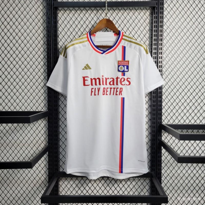 Olympique Lyonnais Lyon Heimtrikot 23-24 – Fanversion