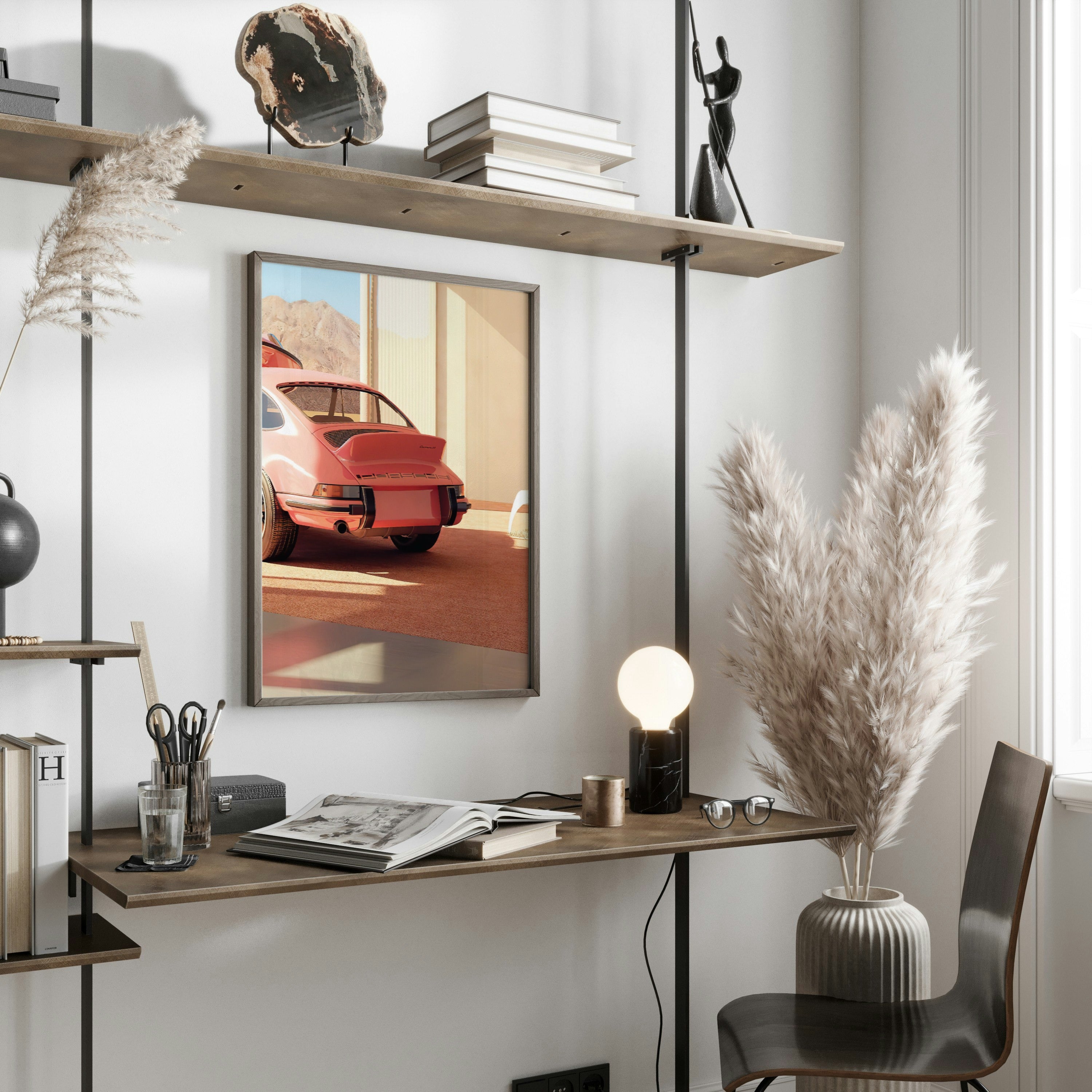 DESHVA Classic Car Poster