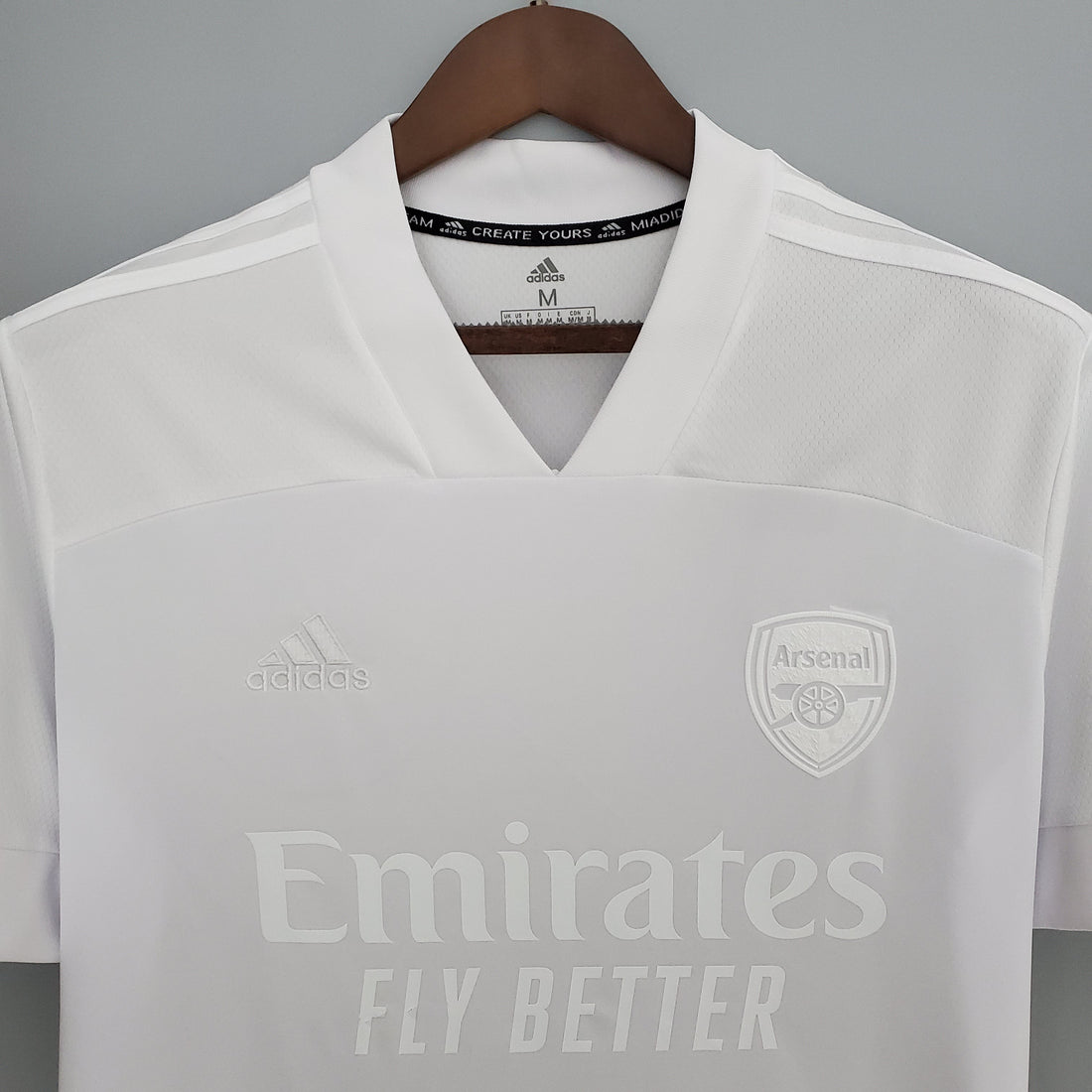 Arsenal komplett weißes Trikot Saison 21/22 