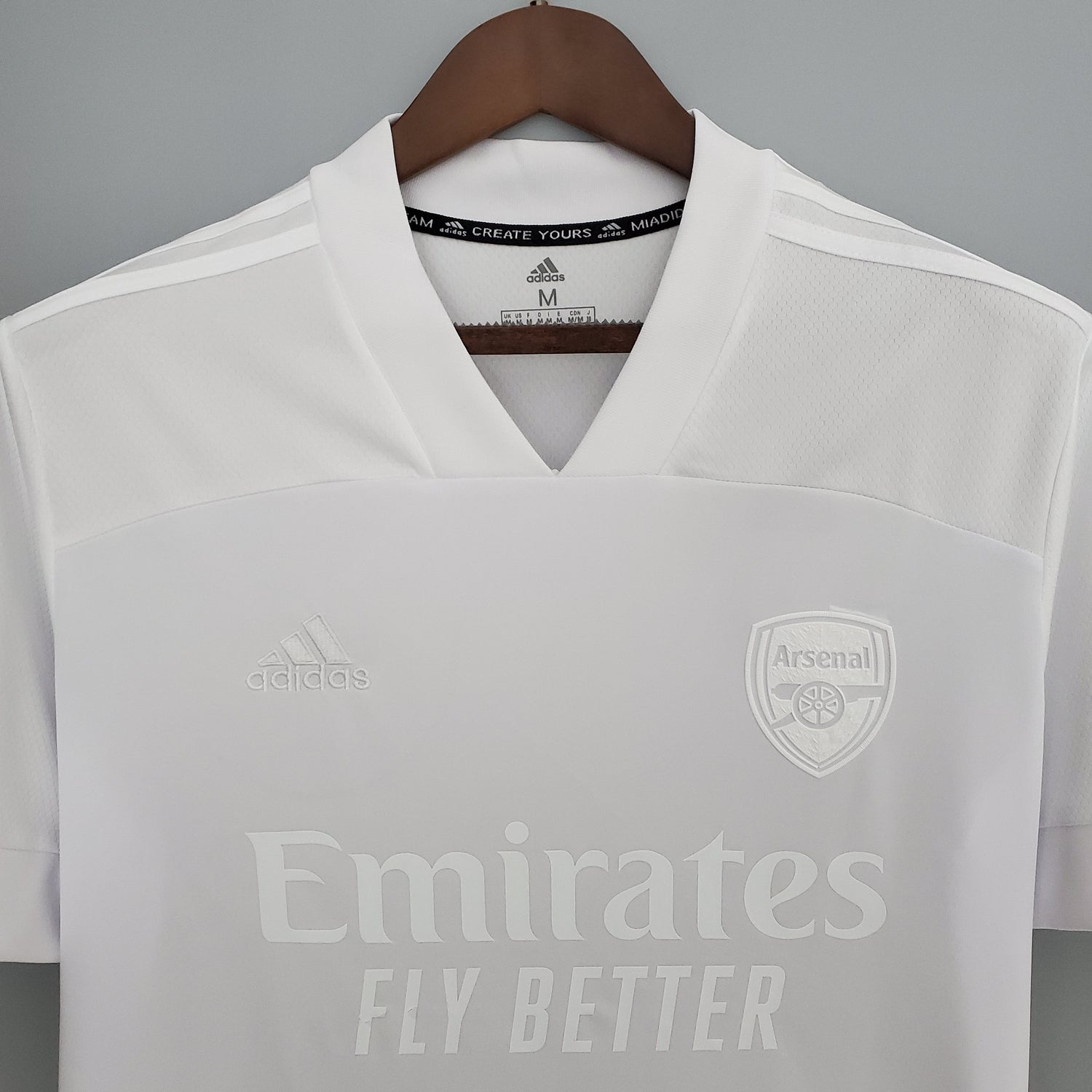 Arsenal All white Jersey Season 21/22