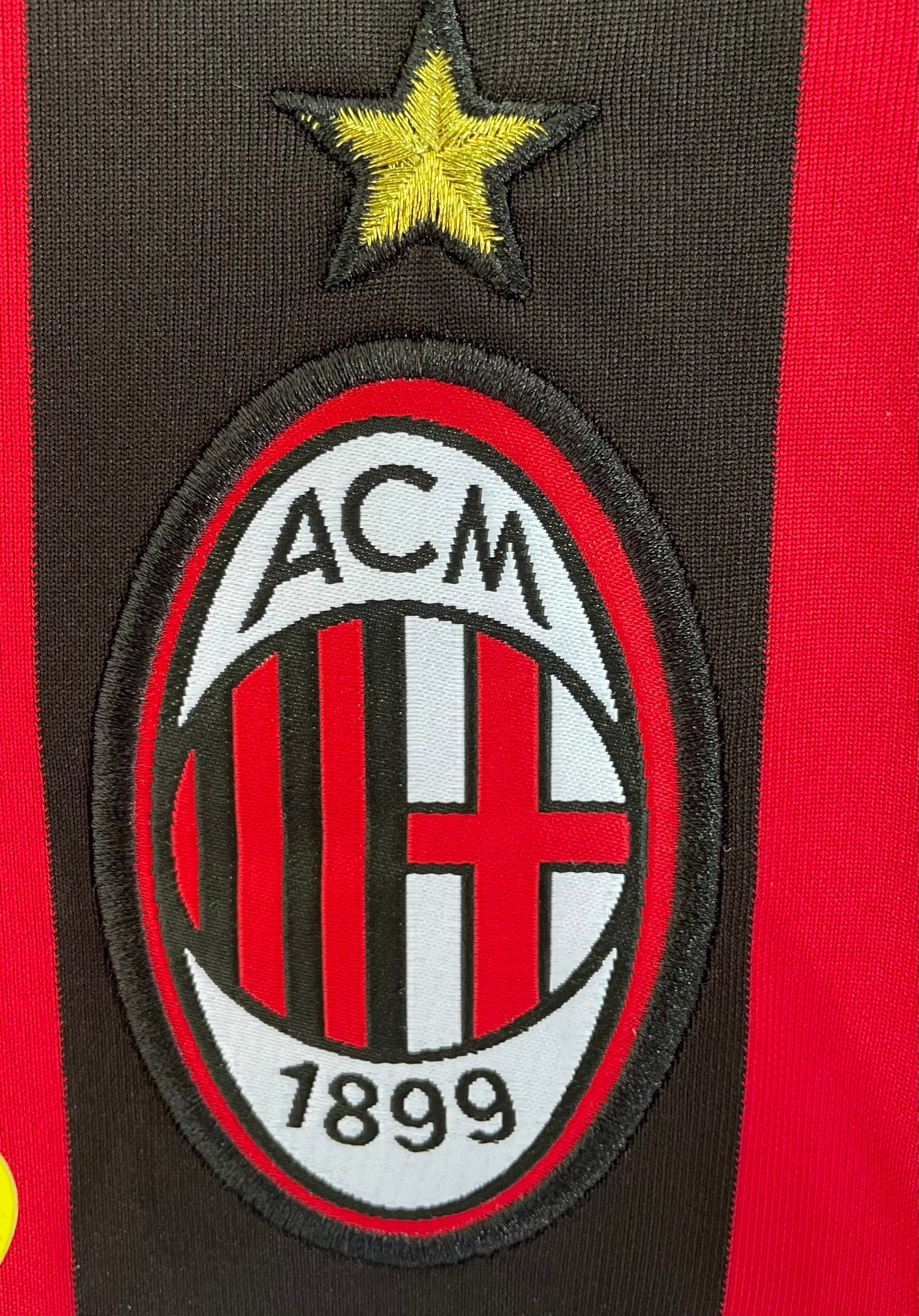 AC Milan Long Sleeve Home Shirt - 2007-08