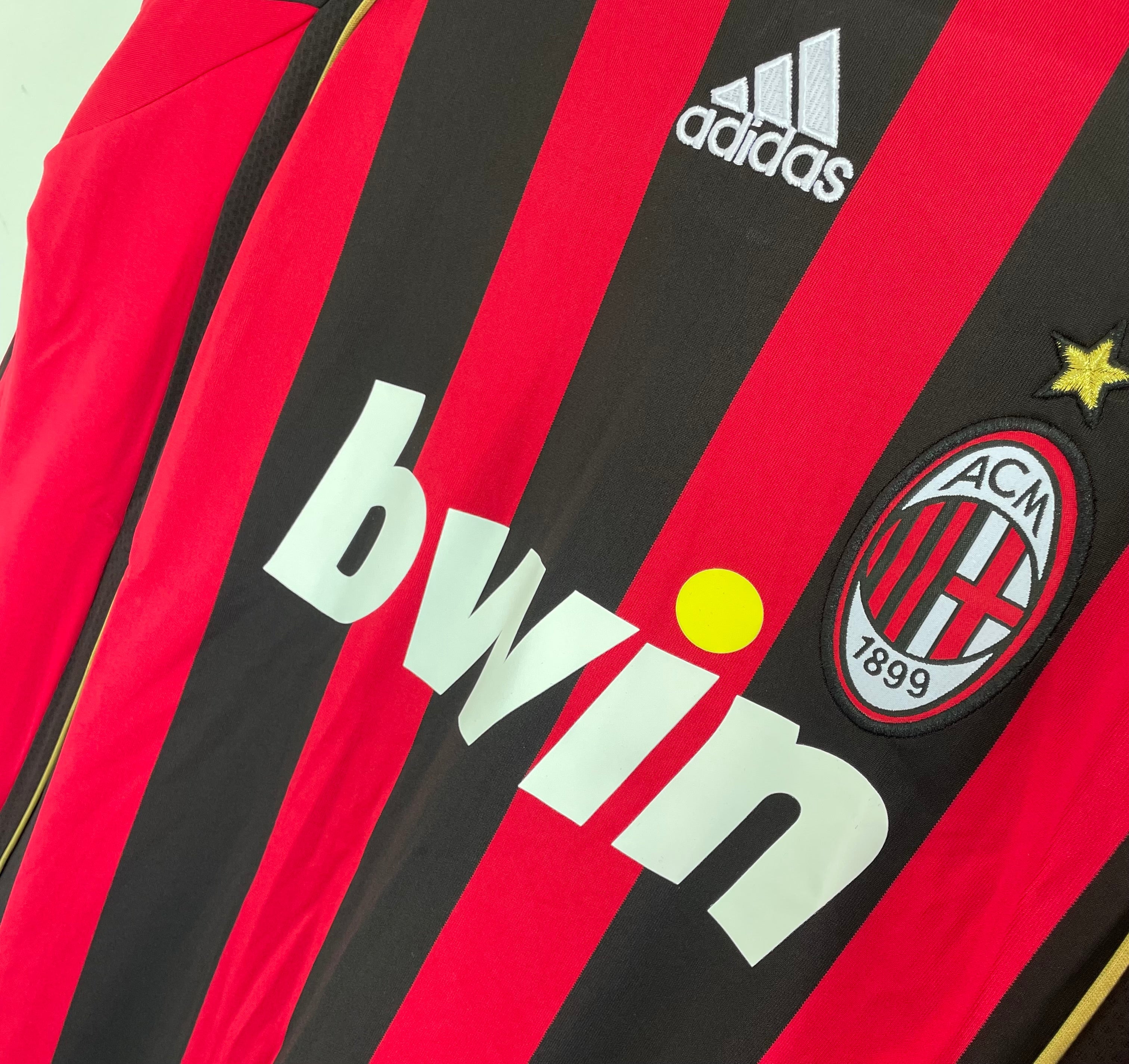 AC Milan Long Sleeve Home Shirt - 2007-08