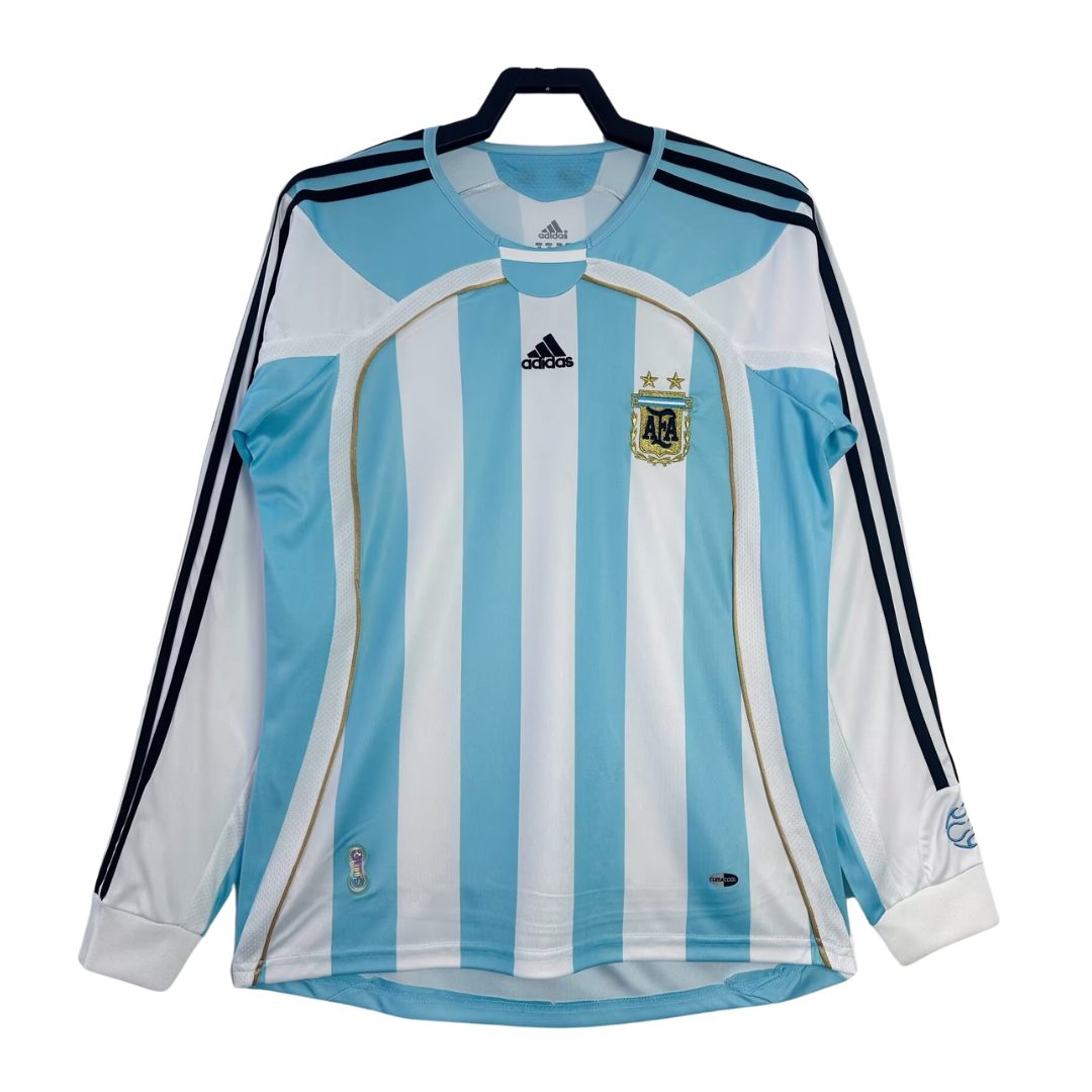 Argentina Long Sleeve Home Shirt - 2006