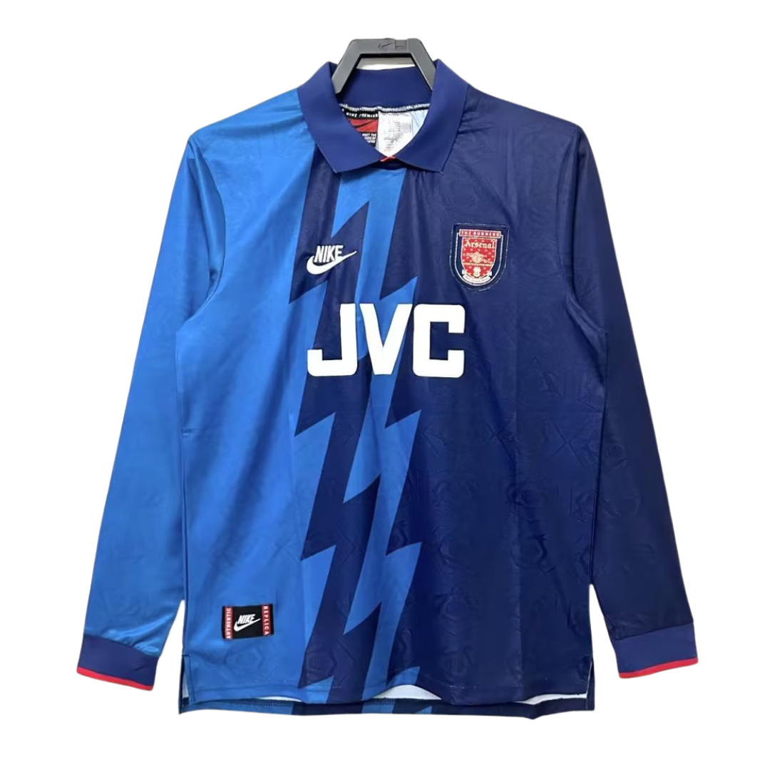 Arsenal Uitshirt met Lange Mouwen - 1995-96