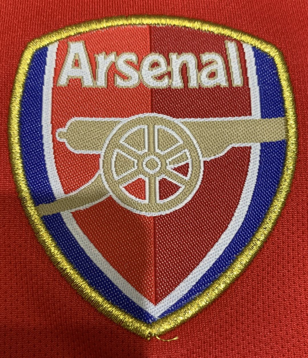 Arsenal Long Sleeve Home Shirt - 2002-03