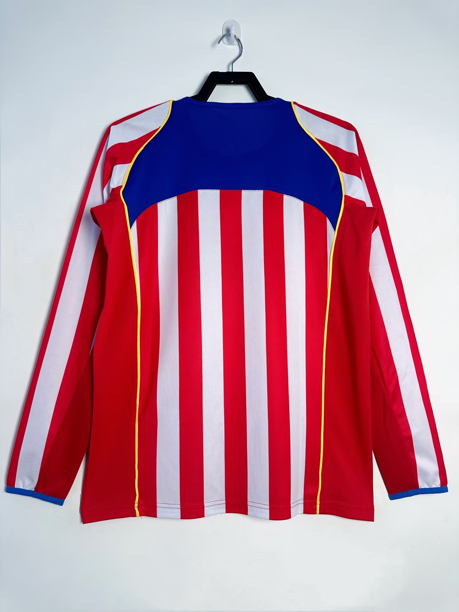 Athletico Madrid Thuisshirt met Lange Mouwen - 2004-05