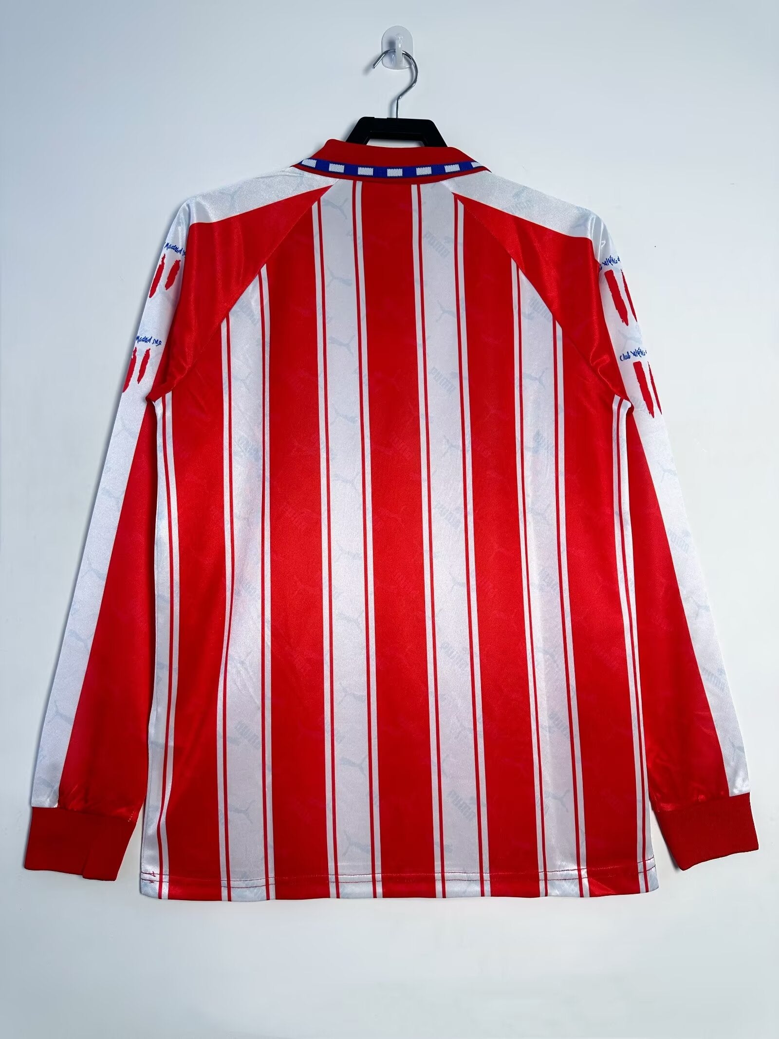 Athletico Madrid Thuisshirt met Lange Mouwen - 1994-95