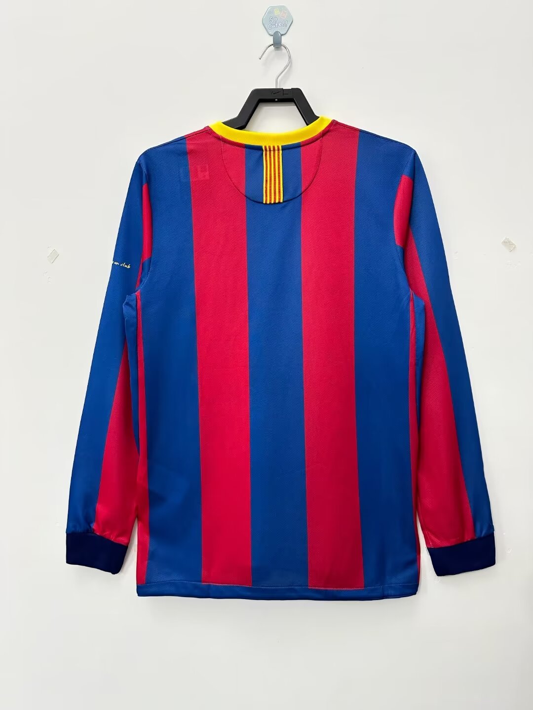 Barcelona Long Sleeve Home Shirt - 2010-11