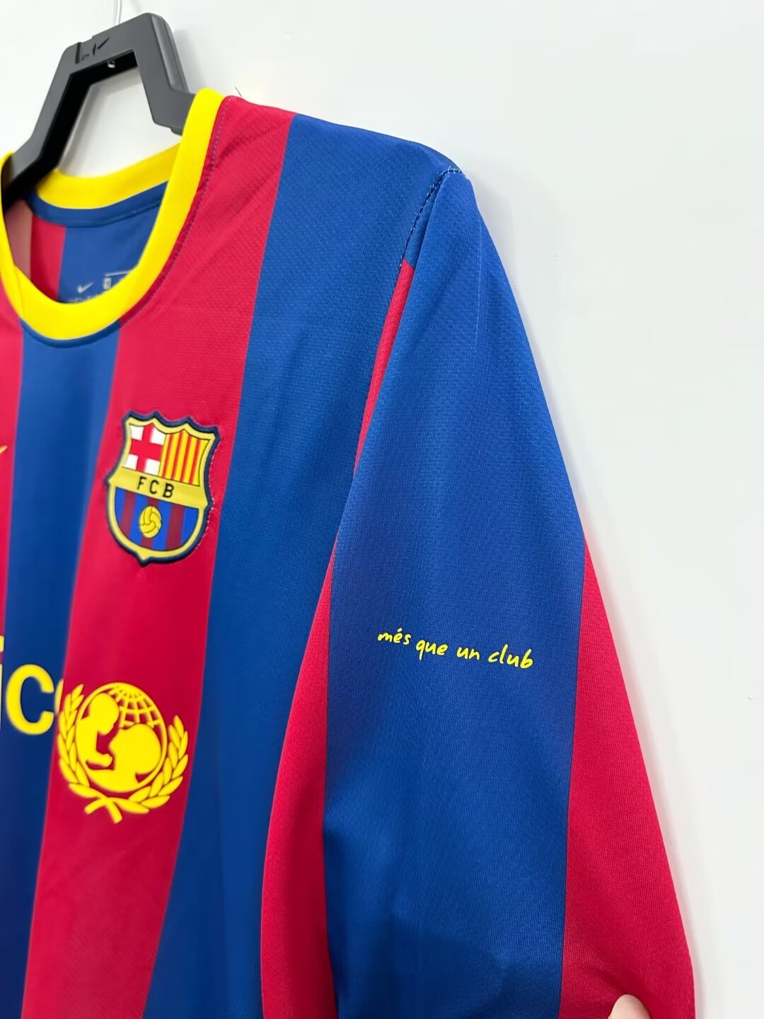 Barcelona Long Sleeve Home Shirt - 2010-11