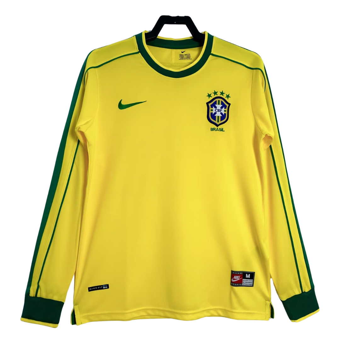 Brazil Long Sleeve Home Shirt - 1998