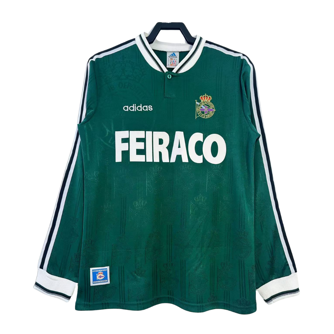 Deportivo La Coruña Long Sleeve Away Shirt - 1999-00