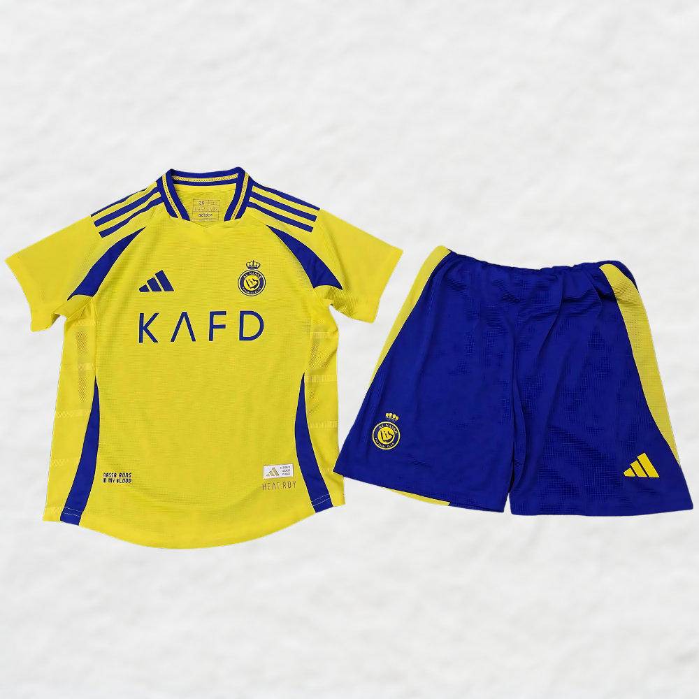 (KIDS) AL NASSR 2024/25 HOME KIT
