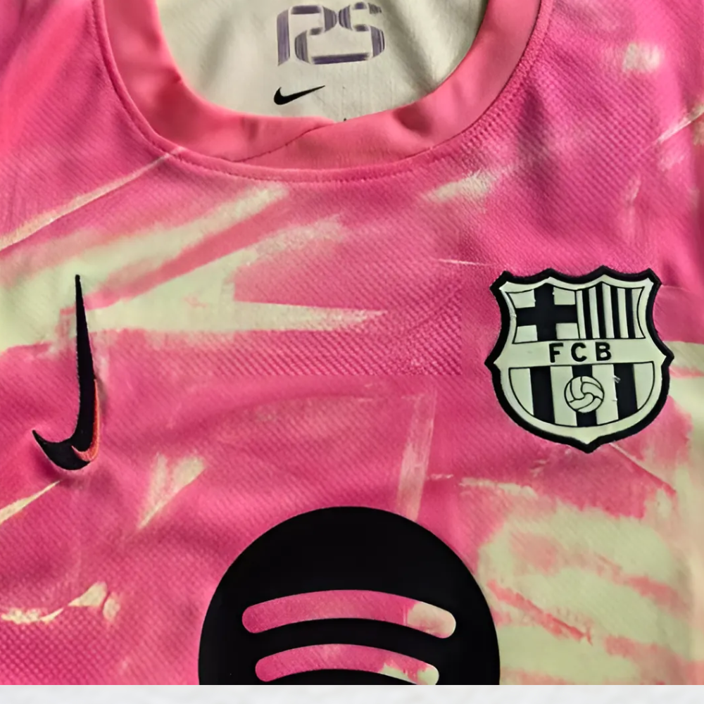 BARCELONA 2024/25 'PINK YELLOW' SPECIAL EDITION SHIRT