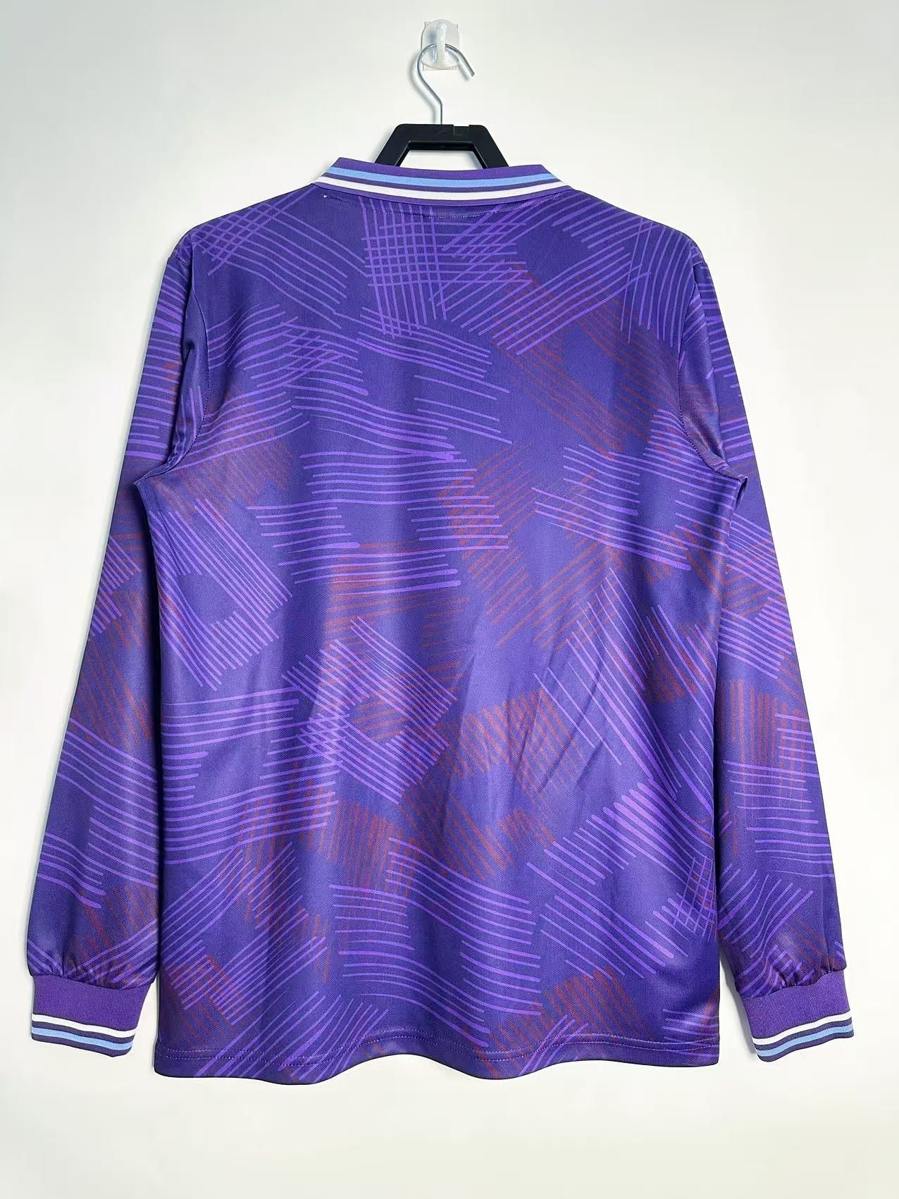 Fiorentina Long Sleeve Home Shirt - 1992-93